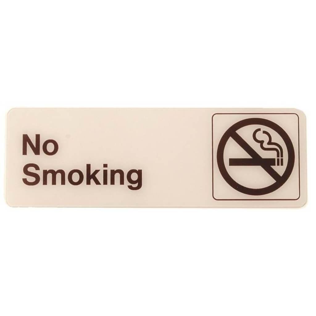 NO SMOKING 