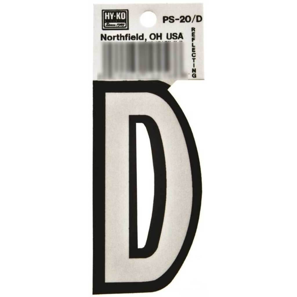 Boat Letter D 3.25in 