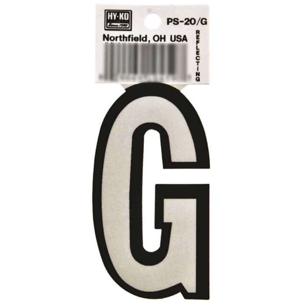 Boat Letter G 3.25in 