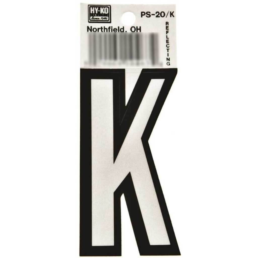 Boat Letter K 3.25in 