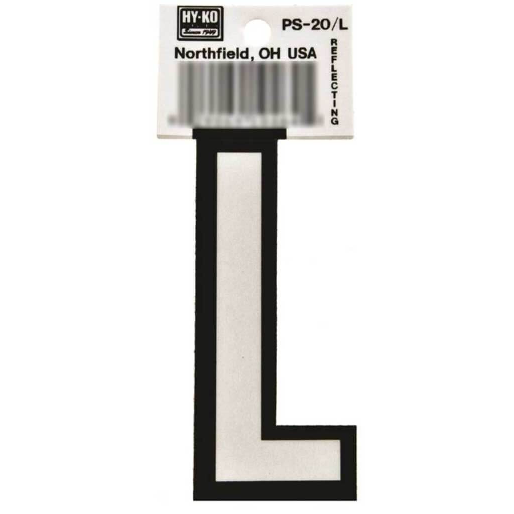 Boat Letter L 3.25in 