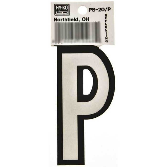 Boat Letter P 3.25in 