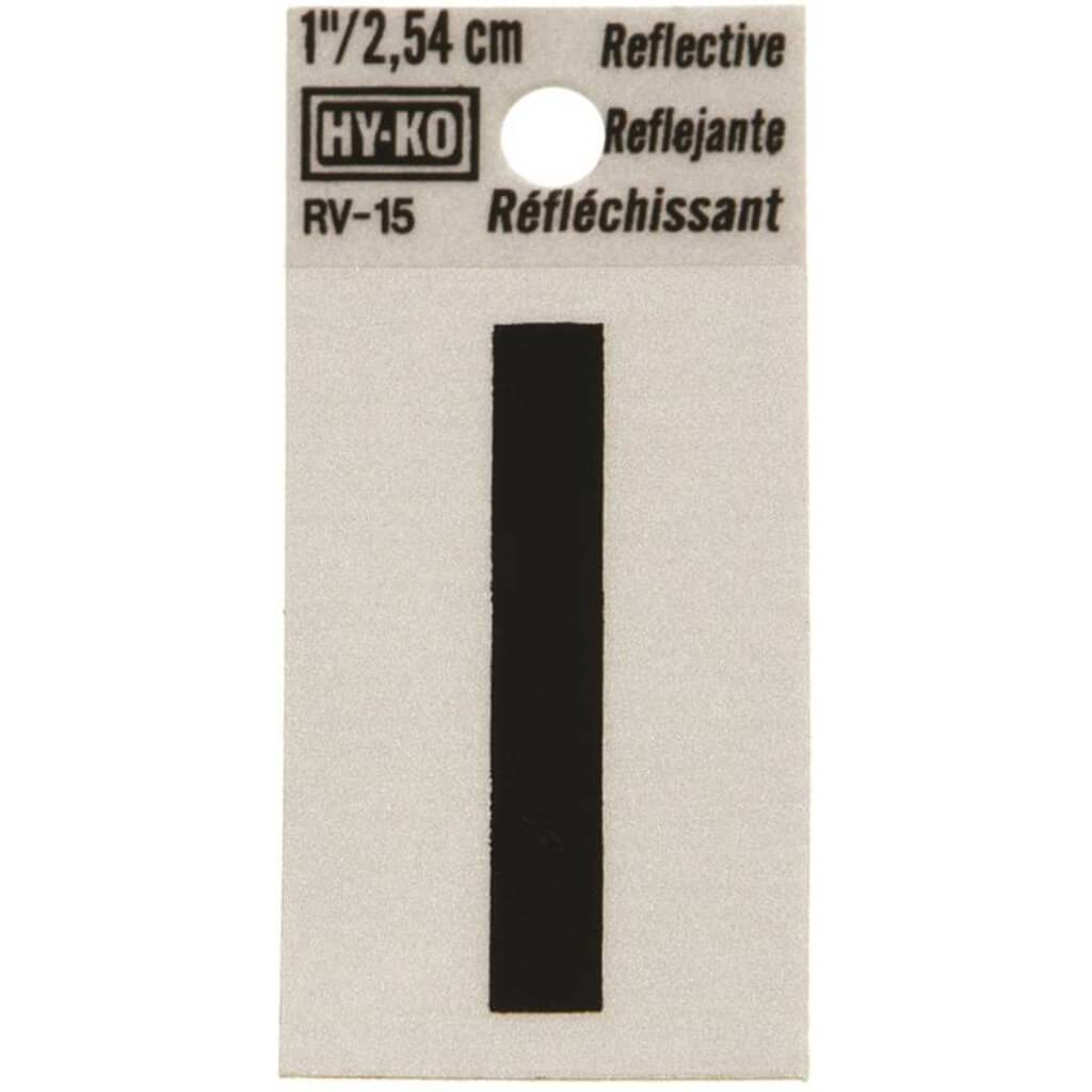 REFLECTIVE LETTTER I 1.25IN 