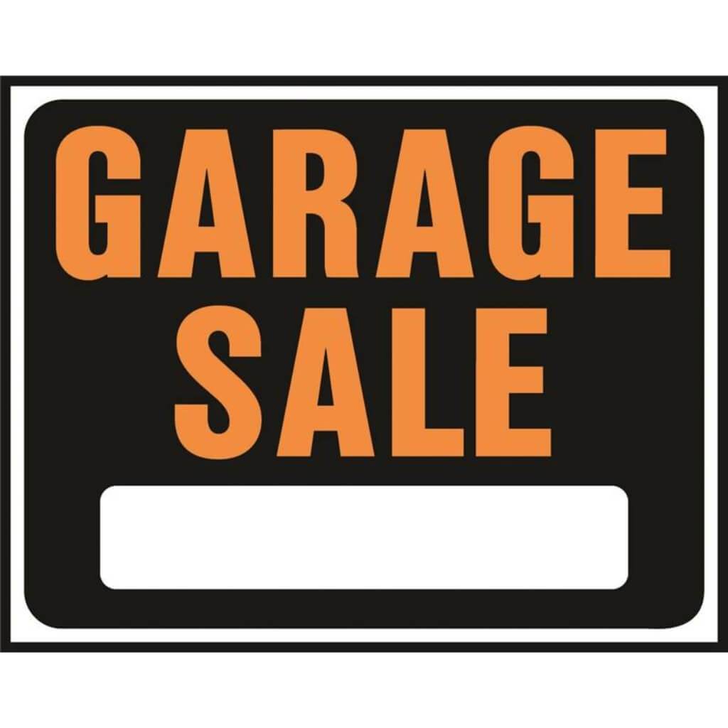 GARAGE SALE 