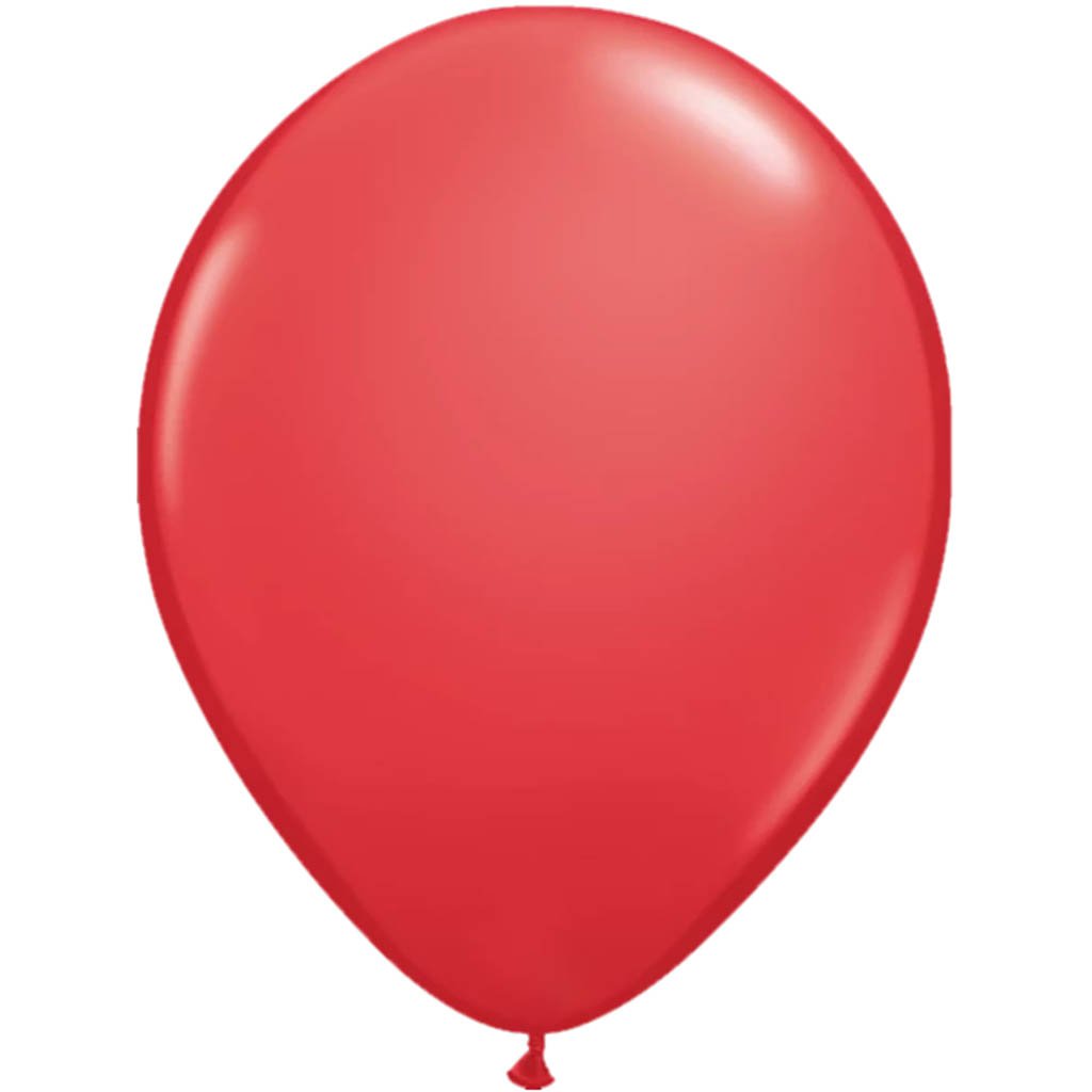 Standard Latex Balloon Red