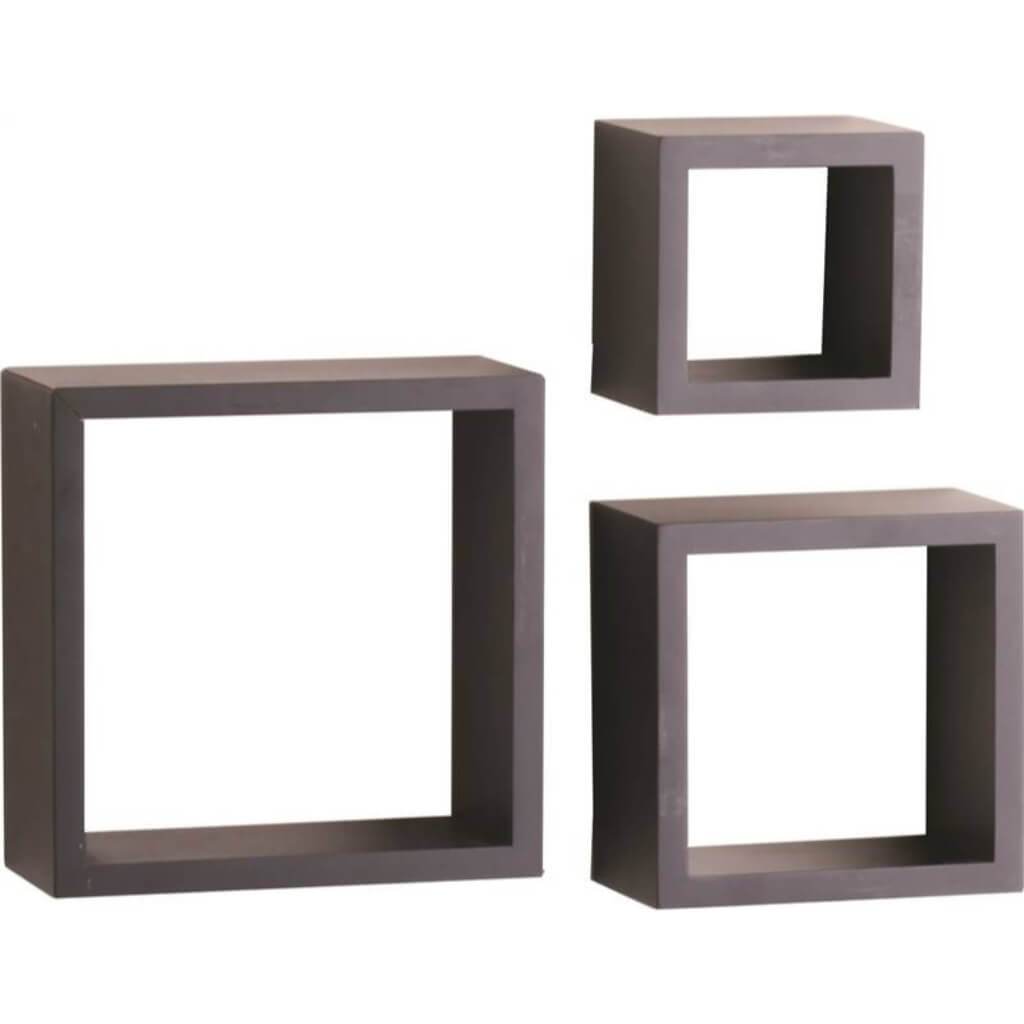 SHELF D?COR SHADOW BOX BLACK 