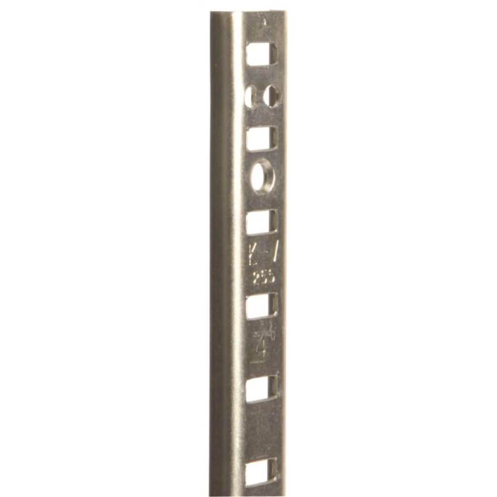 PILASTER SHELF ADJ 72IN ZINC 