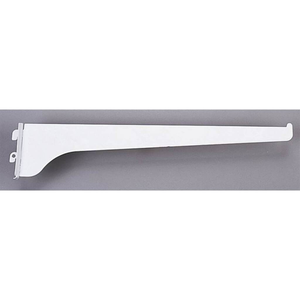 White Shelf Bracket 8in 