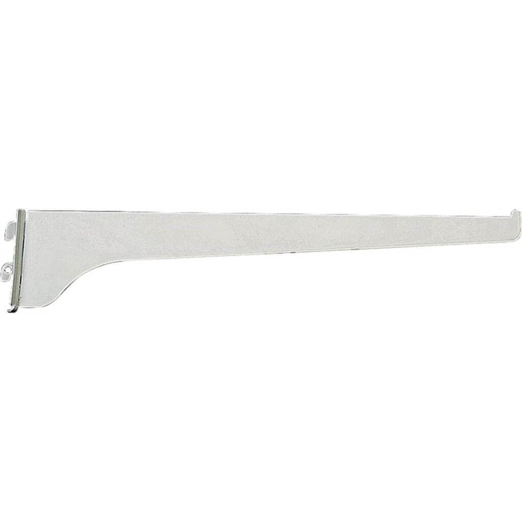 White Shelf Bracket 12in 