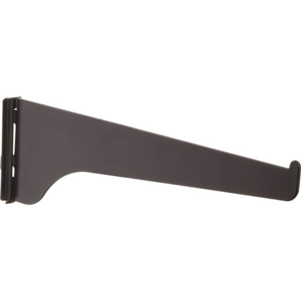 Black Shelf Bracket 8in 