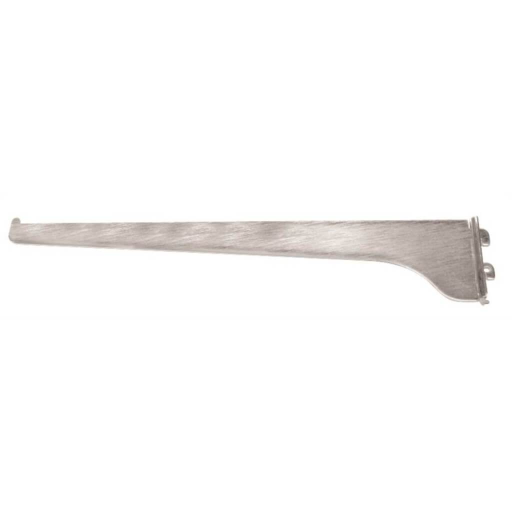 Silver Shelf Bracket 10in 