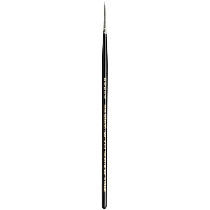 Watercolor Series 10 Maestro Paint Brush Round Kolinsky Red Sable 5/0