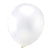 Standard Latex Balloon Metallic White 12in 