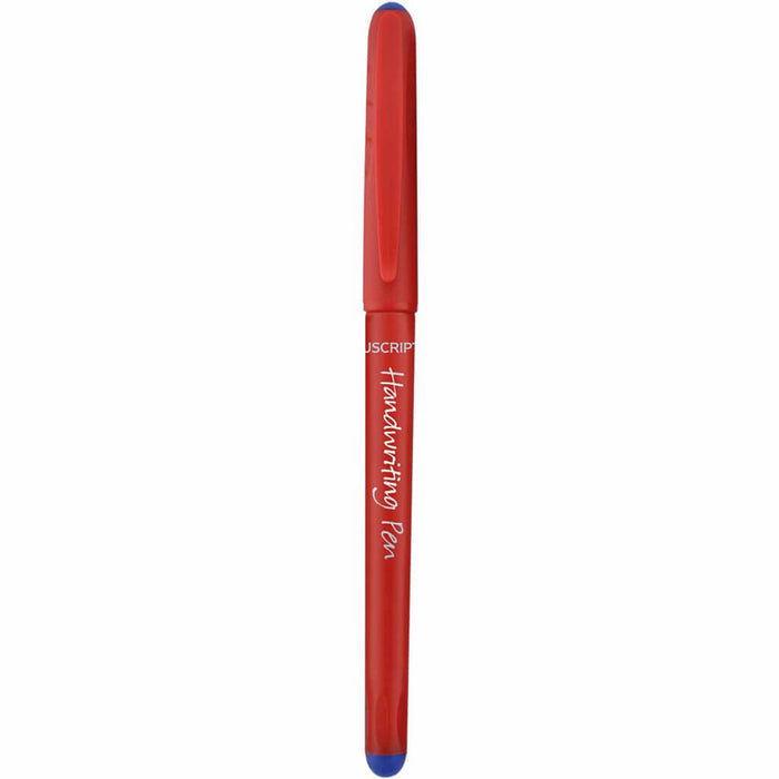Manuscript Handwriting Pen Blue Ink