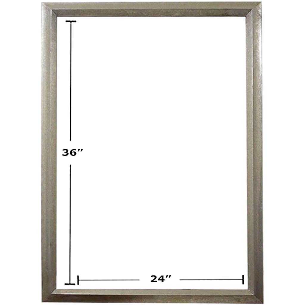 SILVER Picture Frames 24in x 36in 