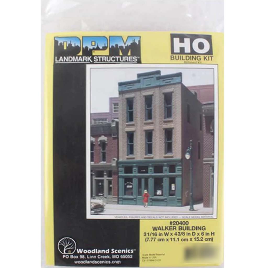 Walker Building - HO Scale Kit 