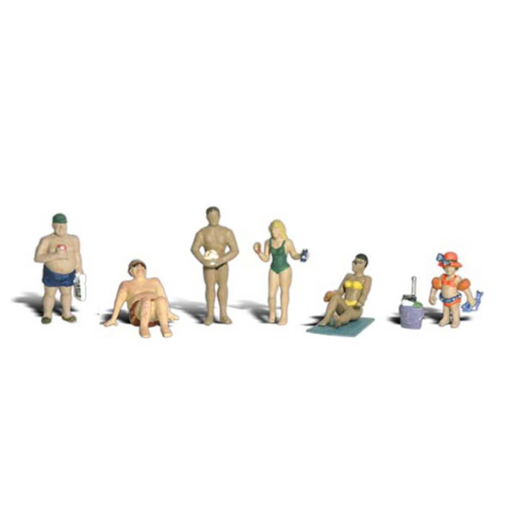 Sun Bathers - HO Scale 