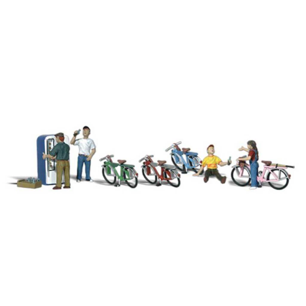 Bicycle Buddies - HO Scale 