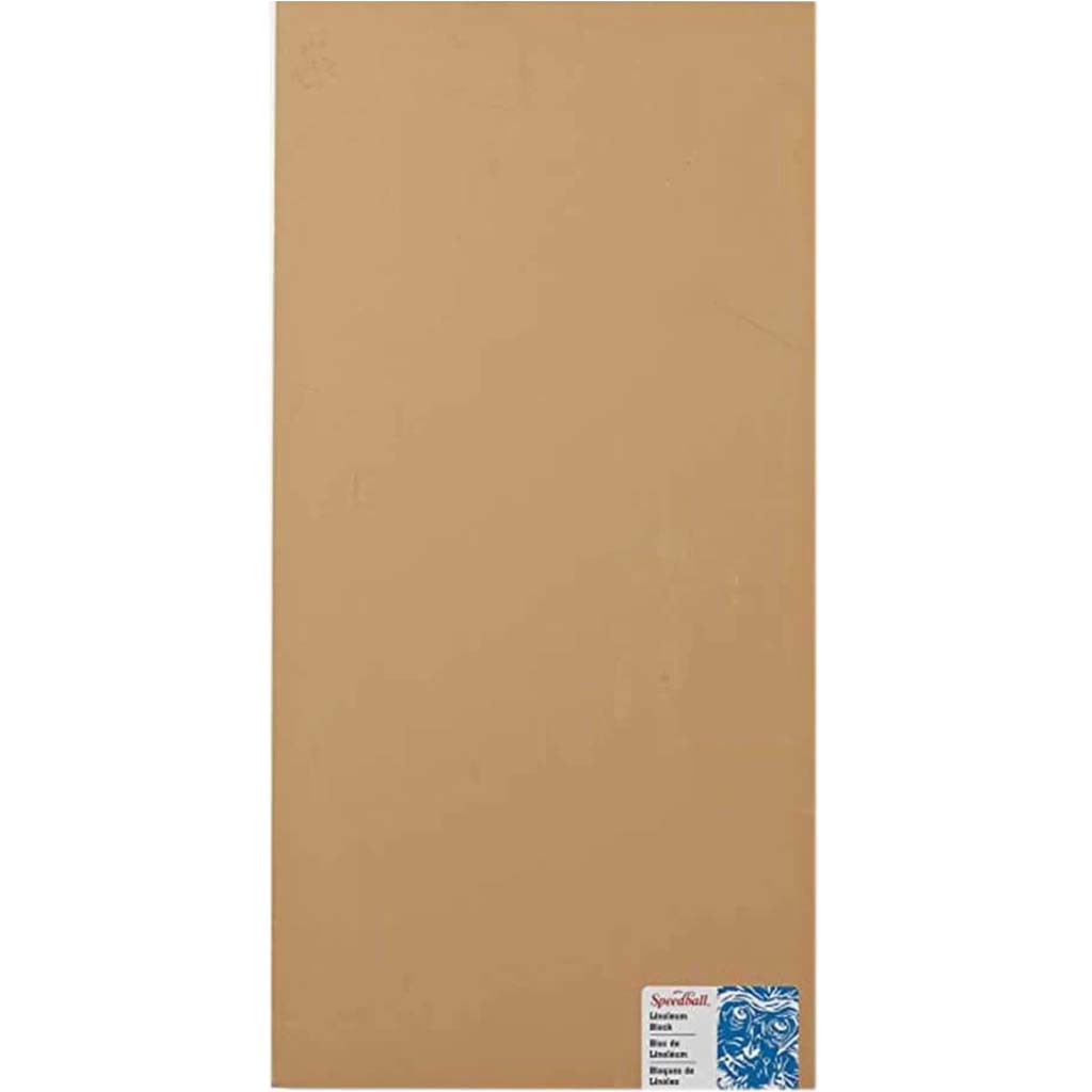 Speedball Premium Mounted Linoleum Block