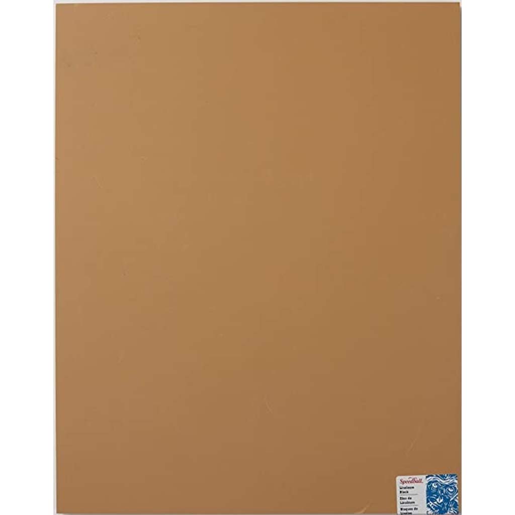 Speedball Premium Mounted Linoleum Block