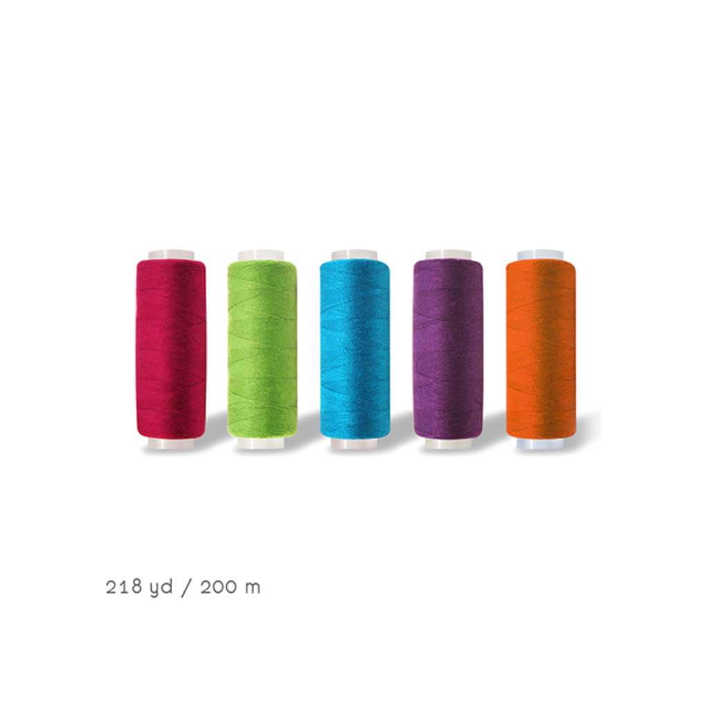 POLYESTER SEWING THREAD GLAMOUR ASST 200M/SPL 