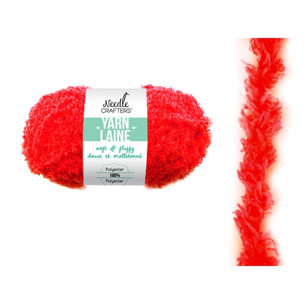 SOFT'N'FLUFFY YARN REALLY RED 50G 