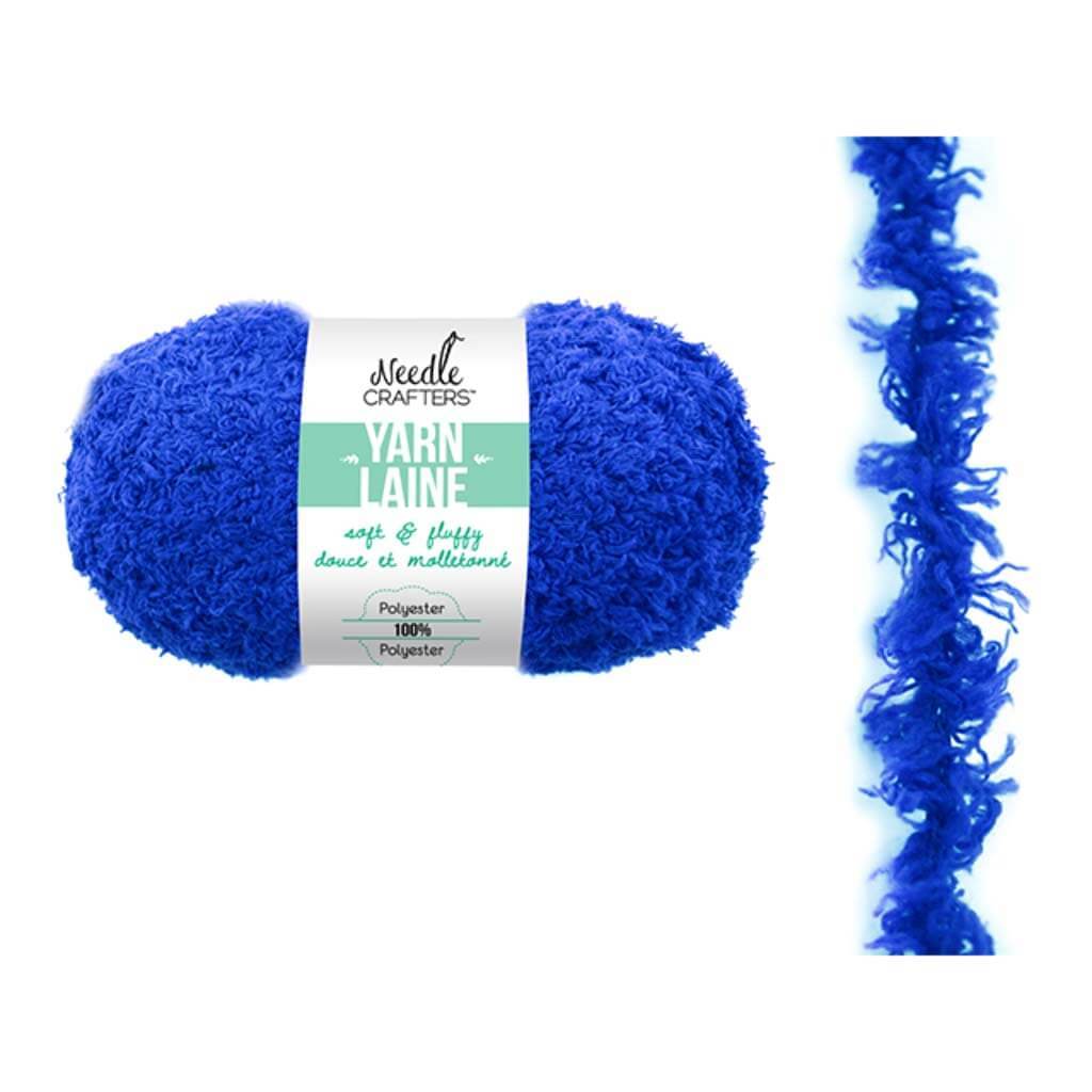 SOFT'N'FLUFFY YARN ROYAL BLUE 50G 
