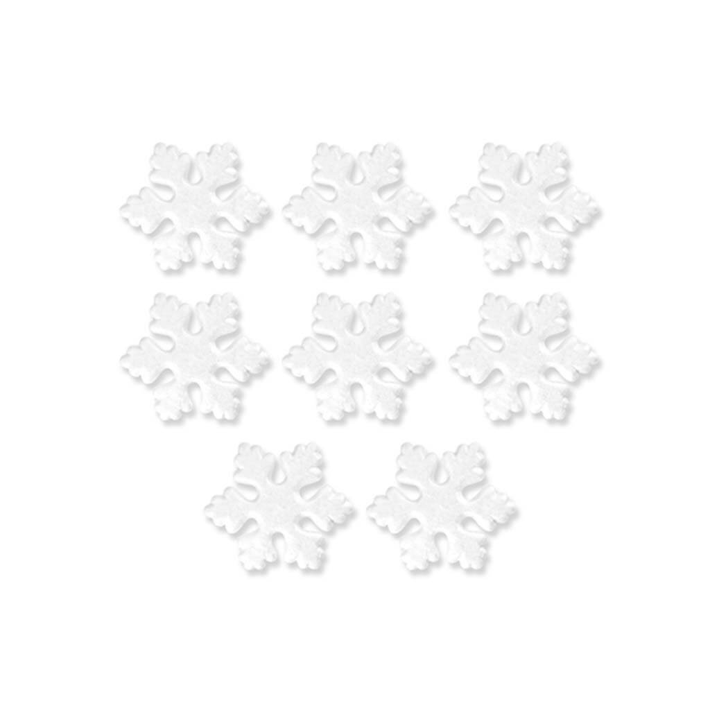 POLYFOAM SNOWFLAKE 3&quot;X0.5&quot; 