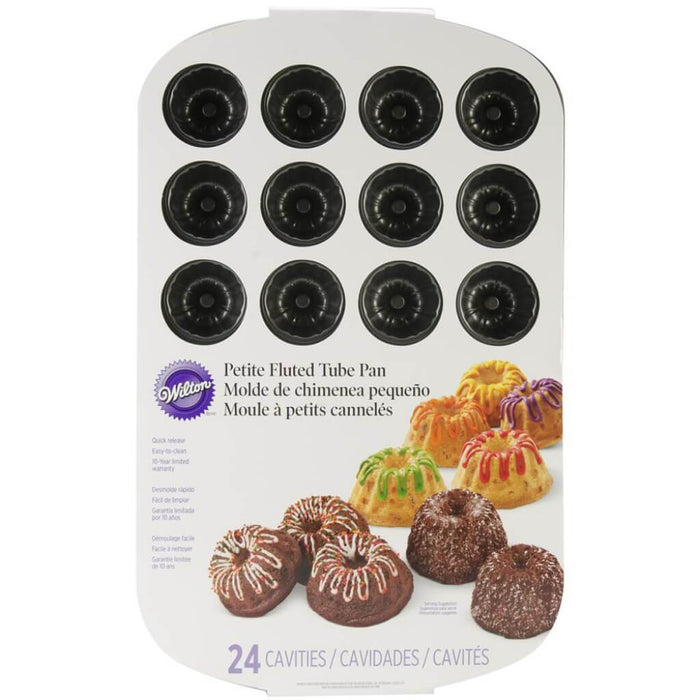 Mini Fluted Pan 24 Cavity 16.5in x 10.5in