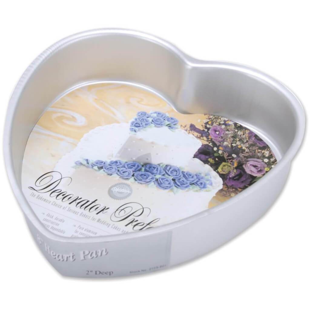 Decorator Preferred Cake Pan Heart 8in x 2in