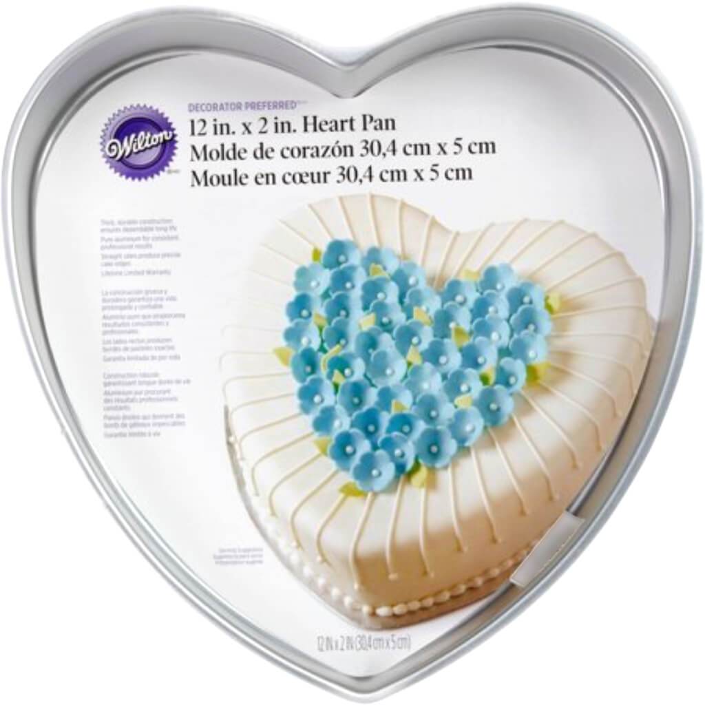 Decorator Preferred Cake Pan Heart 12in x 2in