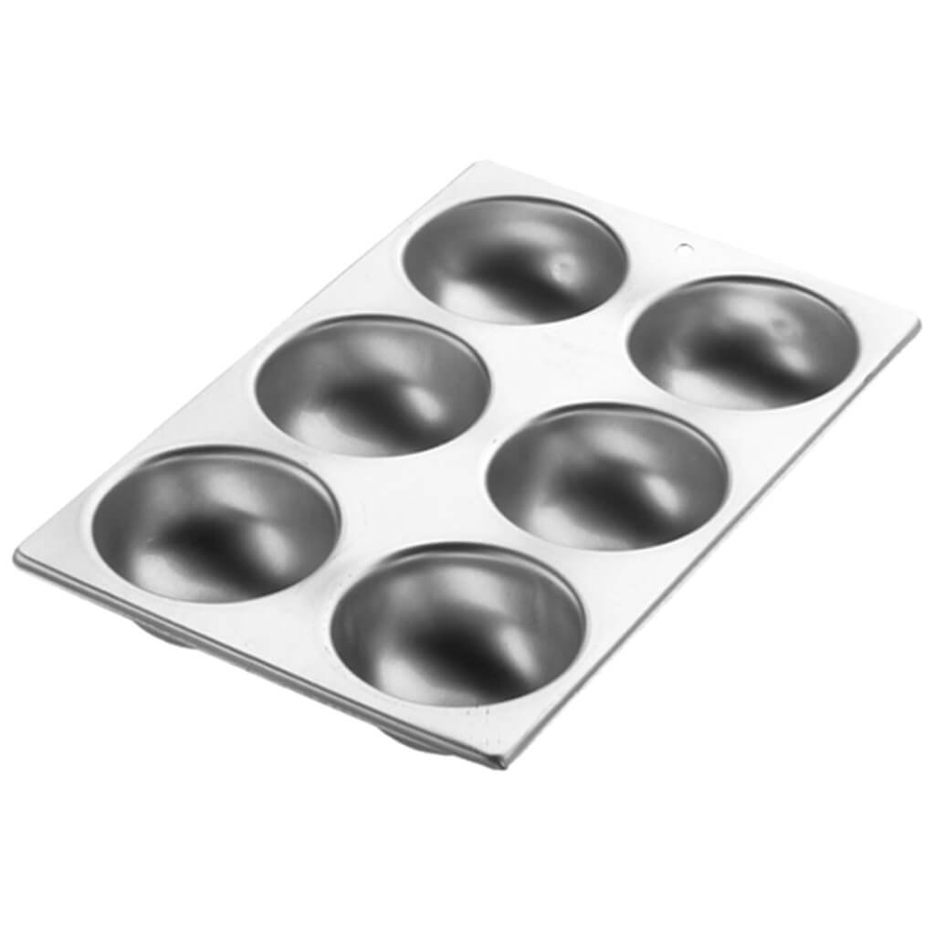 5pcs (9cm) BIG Half Round 3D Aluminium Cake Mould For DIY Sphere Cake Pan  Aluminum Extravagant W2-8012