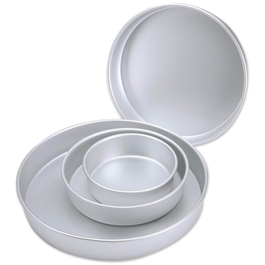 Performance Cake Pans 4/Pkg Round 6in, 8in, 10in &amp; 12in