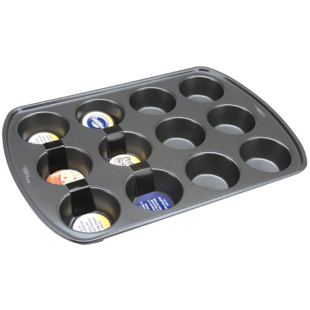 Perfect Results Muffin Pan 12 Cavity 3in x 1.25in
