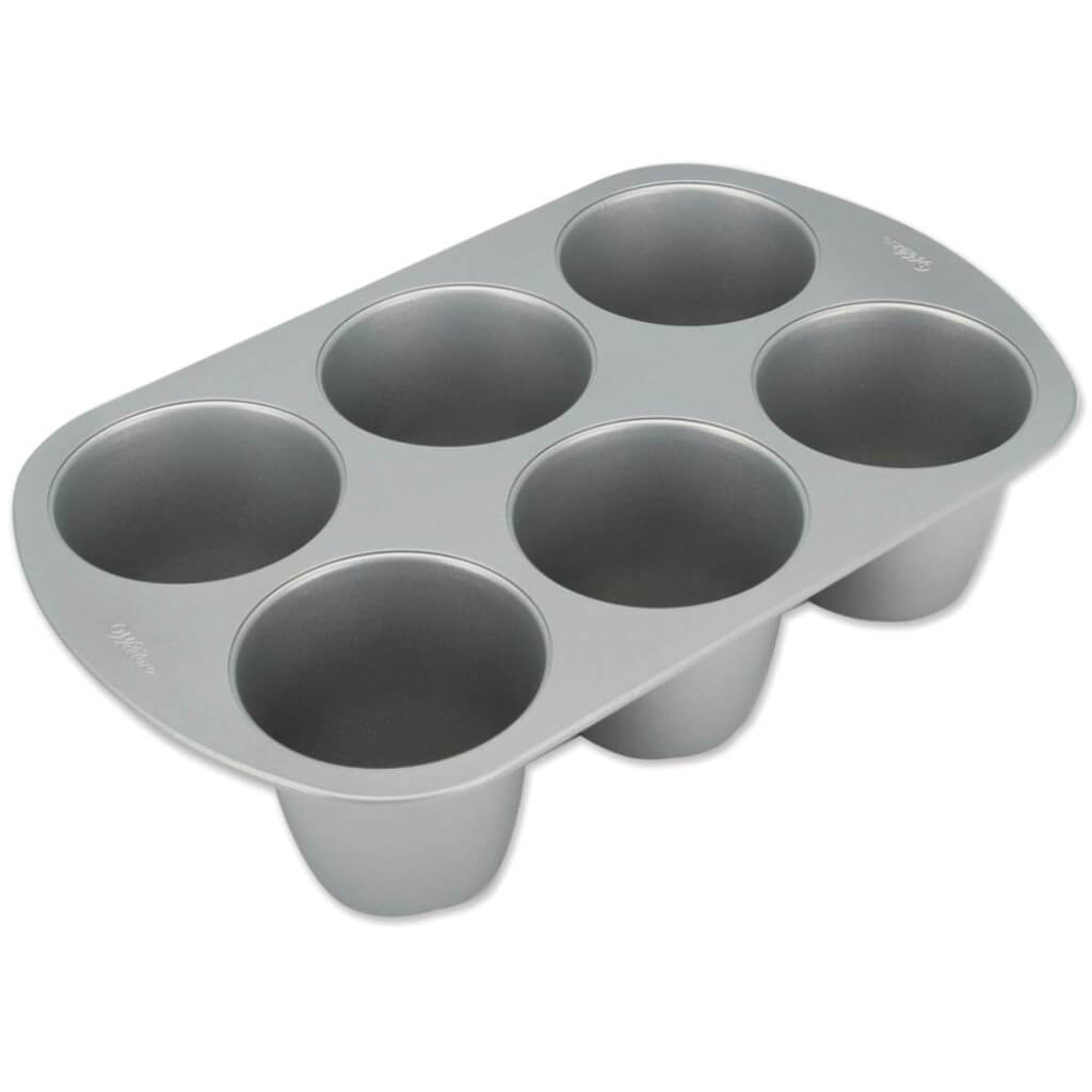 King Size Muffin Pan 6 Cavity 3.5in x 3.25