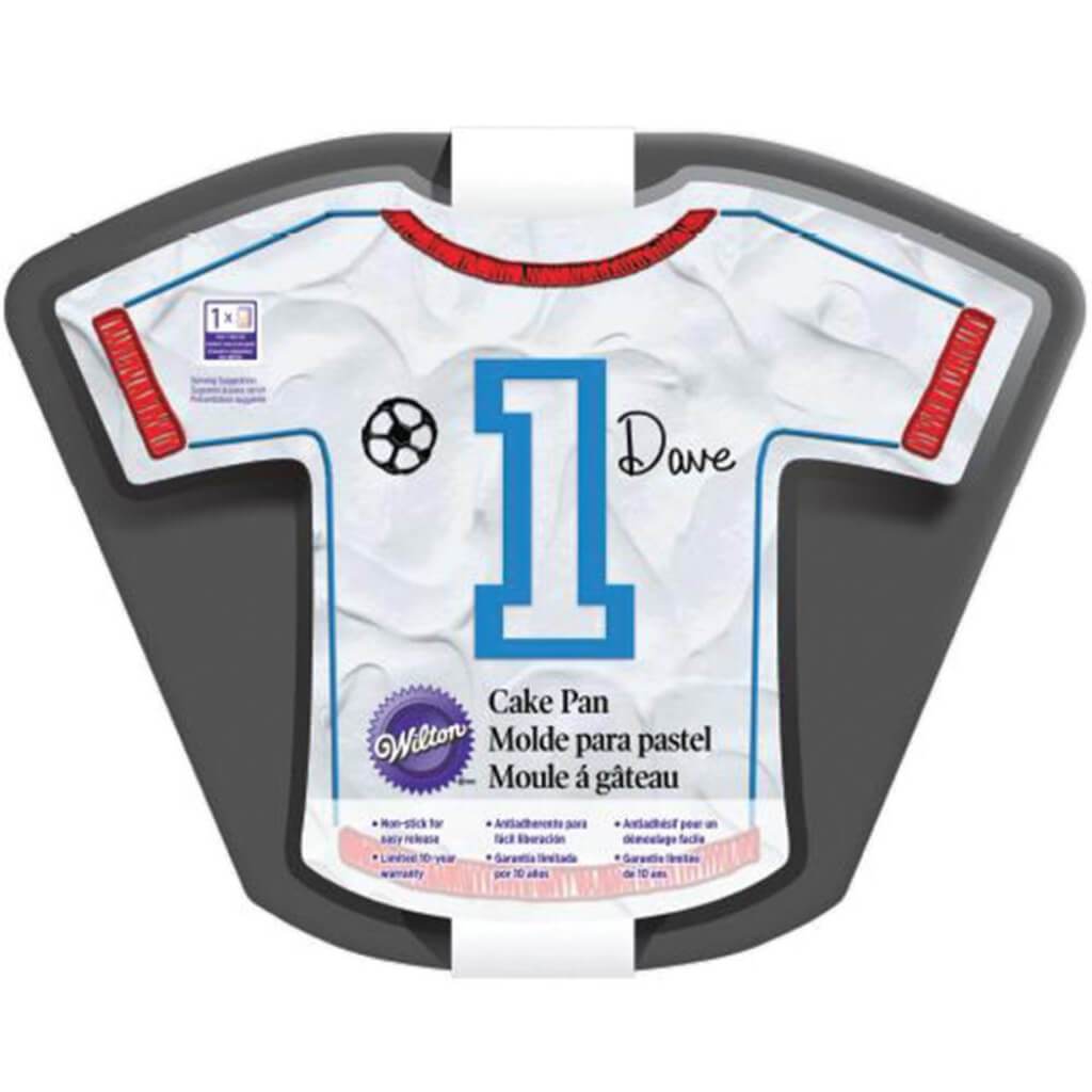 Novelty Cake Pan Jersey 11in x 13in x 1.75in