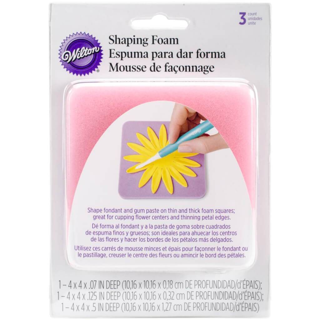 Fondant Shaping Foam 4in x 4in 2/Pkg