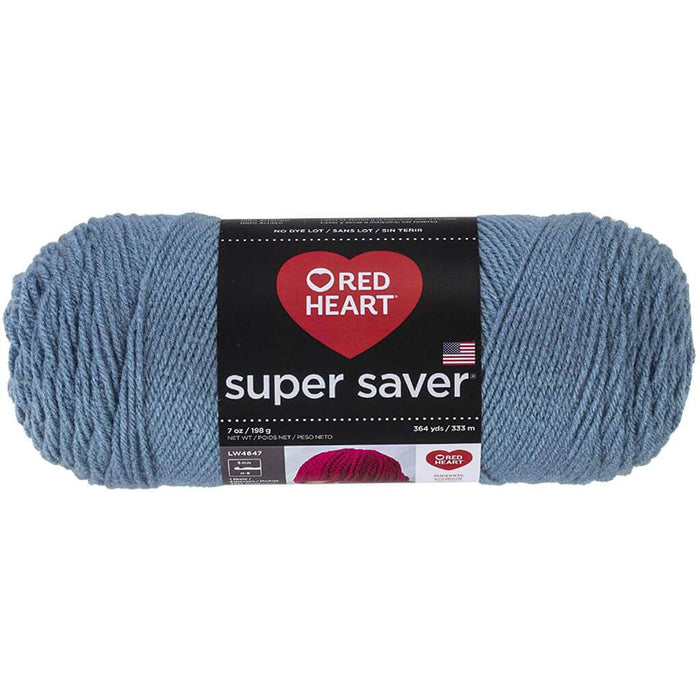 Red Heart Super Saver Yarn Country Blue