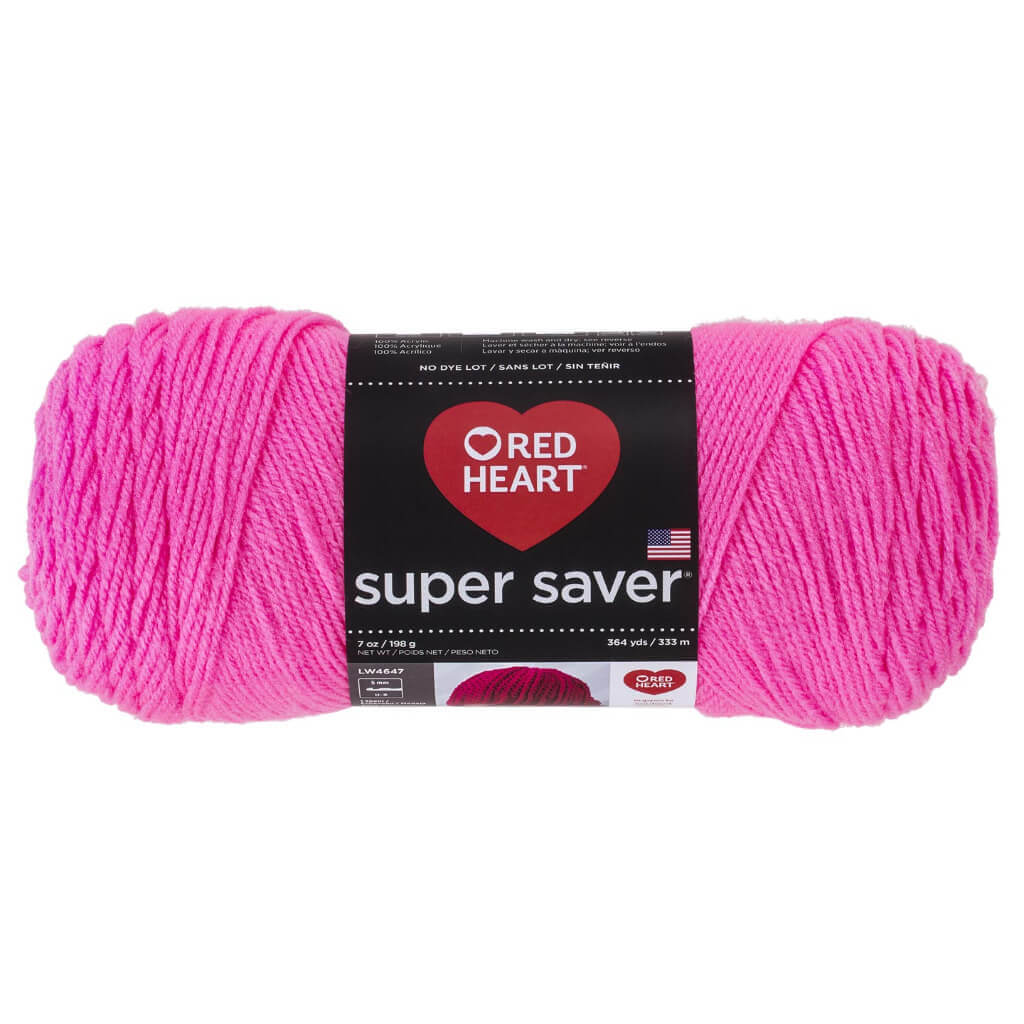 Red Heart Super Saver 4 Medium Acrylic Yarn 7oz