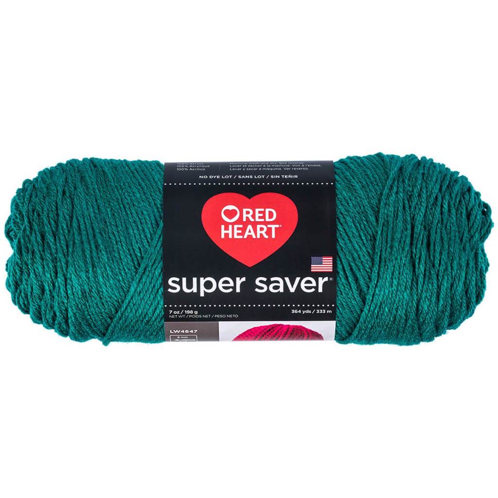 Red Heart Super Saver Yarn Jade