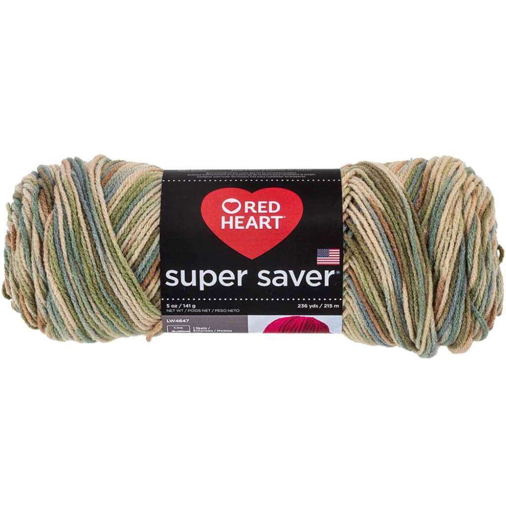 Red Heart Super Saver Yarn Aspen