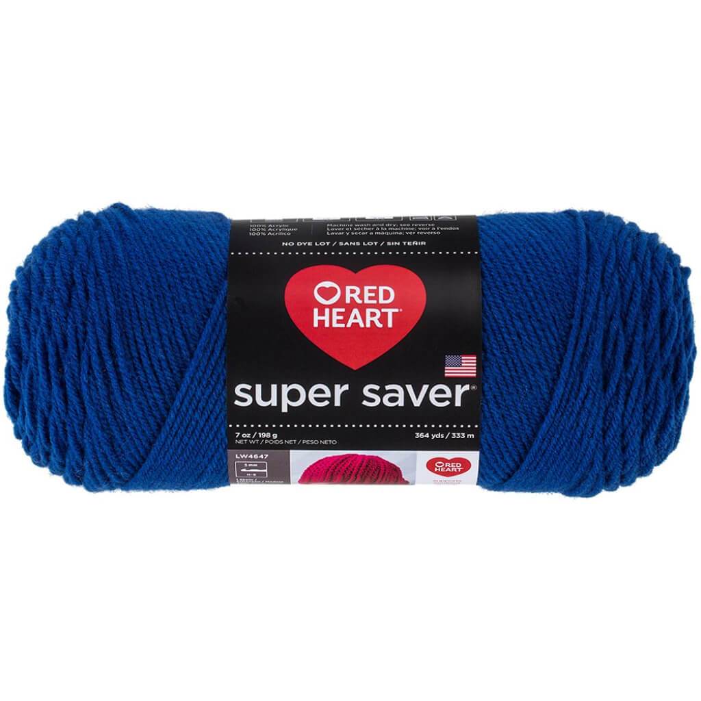 Red Heart Super Saver Yarn Royal