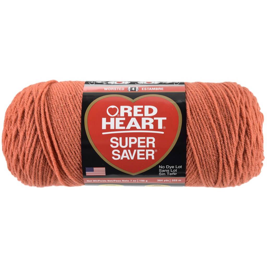 Red Heart Super Saver Yarn Coral