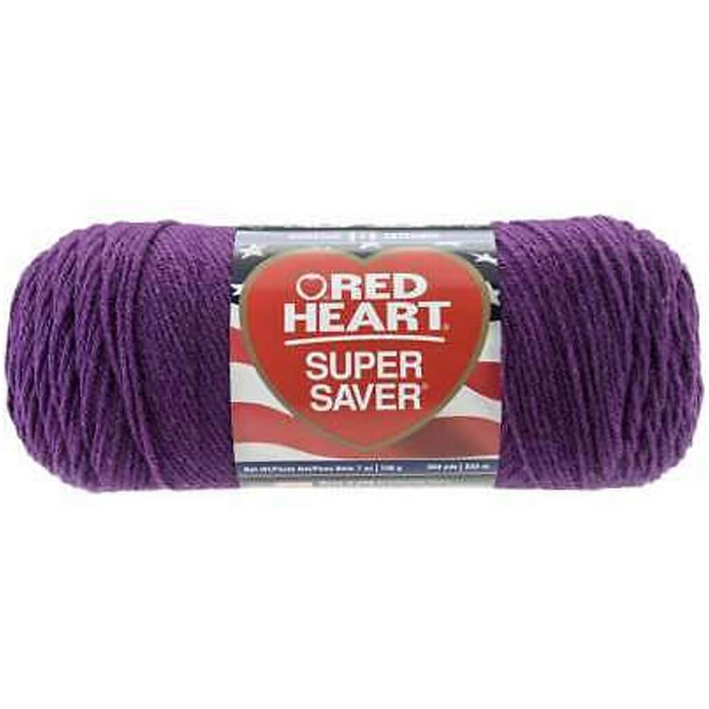 Red Heart Super Saver Yarn Dark Orchid