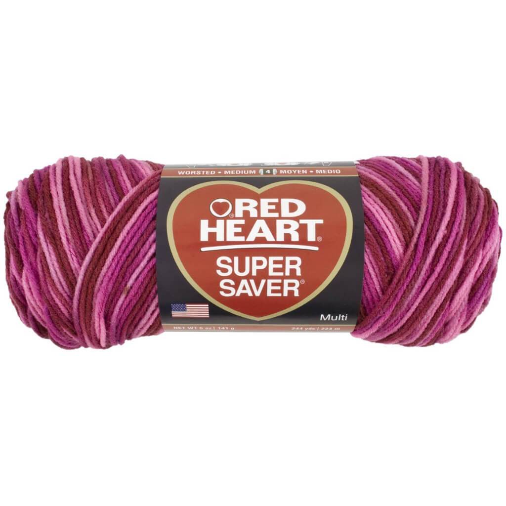 Red Heart Super Saver Yarn Candy