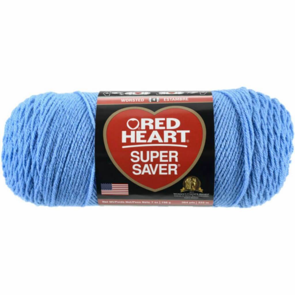 Red Heart Super Saver Yarn Delft Blue