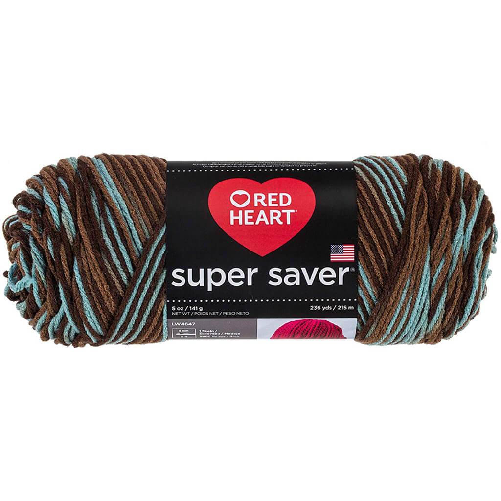 Red Heart Super Saver Yarn Earth &amp; Sky