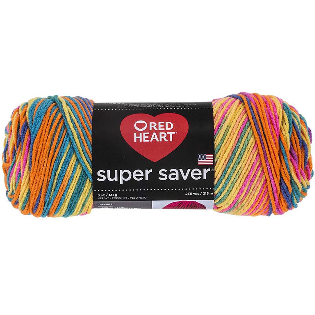 Red Heart Super Saver Yarn Bikini