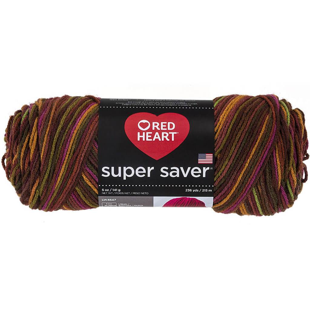 Red Heart Super Saver Yarn Cherry Cola