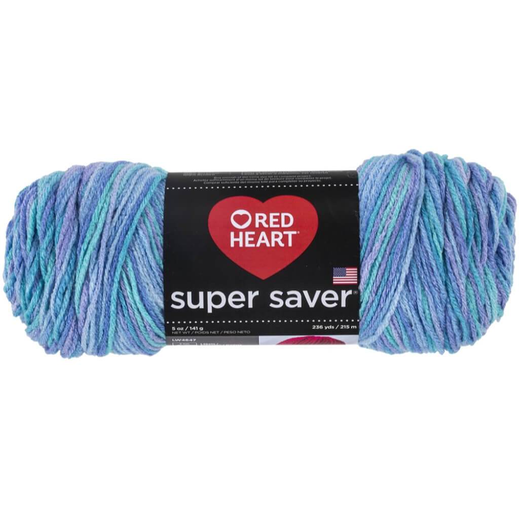 Red Heart Super Saver Yarn Ocean